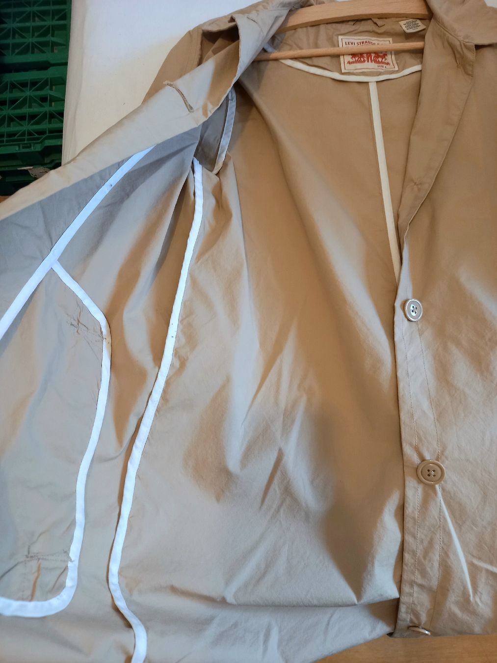 Levi's Mäntel: Levi's leichter Sommermantel Gr. S, beige – Gebraucht aus Zürich von Veramone 6