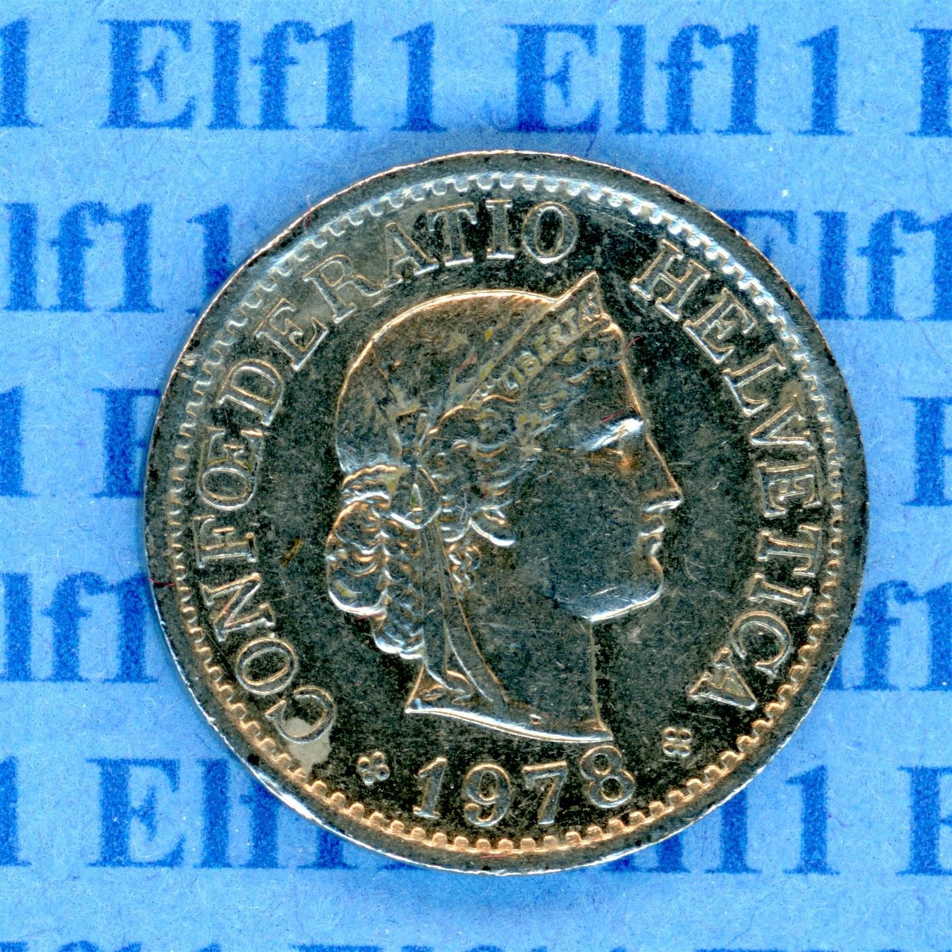 Tutti le monete: CHF___0.10 1978 -vz 10 Rappen – Usato da Widnau venduto da Elf11