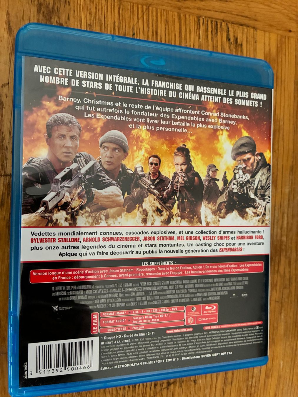 Tutti i DVDs: Expendables 3 (2014, Blu-ray, Stallone) – Usato da Vevey venduto da zecollector 1