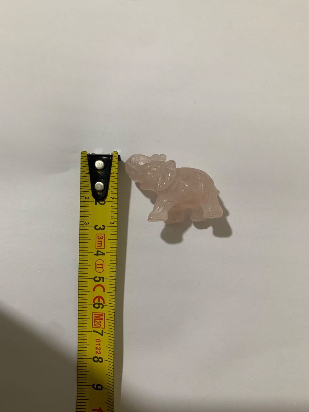 Statuette: Rosa Quarz Elefant, Glücksbringer, Deko, Geschenkidee! – Usato da Brunnen venduto da 0fi_67dj 1