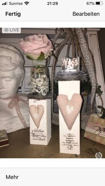 Portacandele: Kerzenständer und Blumenvase auf Holz – Nuovo (secondo la descrizione) da Fällanden venduto da LetiRobi