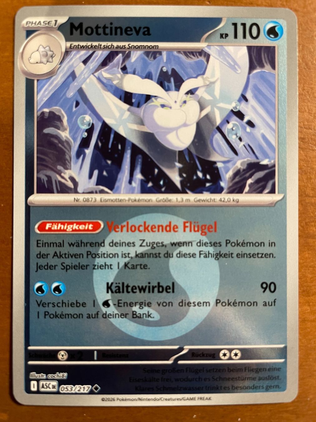Pokémon Carte collezionabili: Pokemon Mottineva Reverse (Versand gratis) – Nuovo (secondo la descrizione) da Chur venduto da Angerson