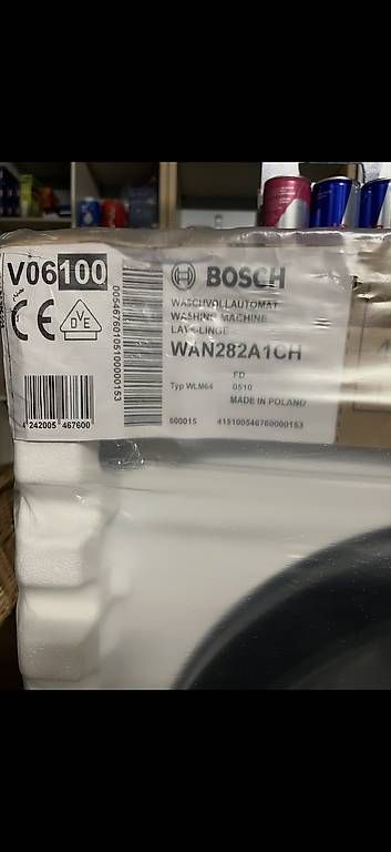 Bosch Lavatrici: Machine à laver bosch WAN282A1CH – Usato da Essertes venduto da fav_l2fr 1