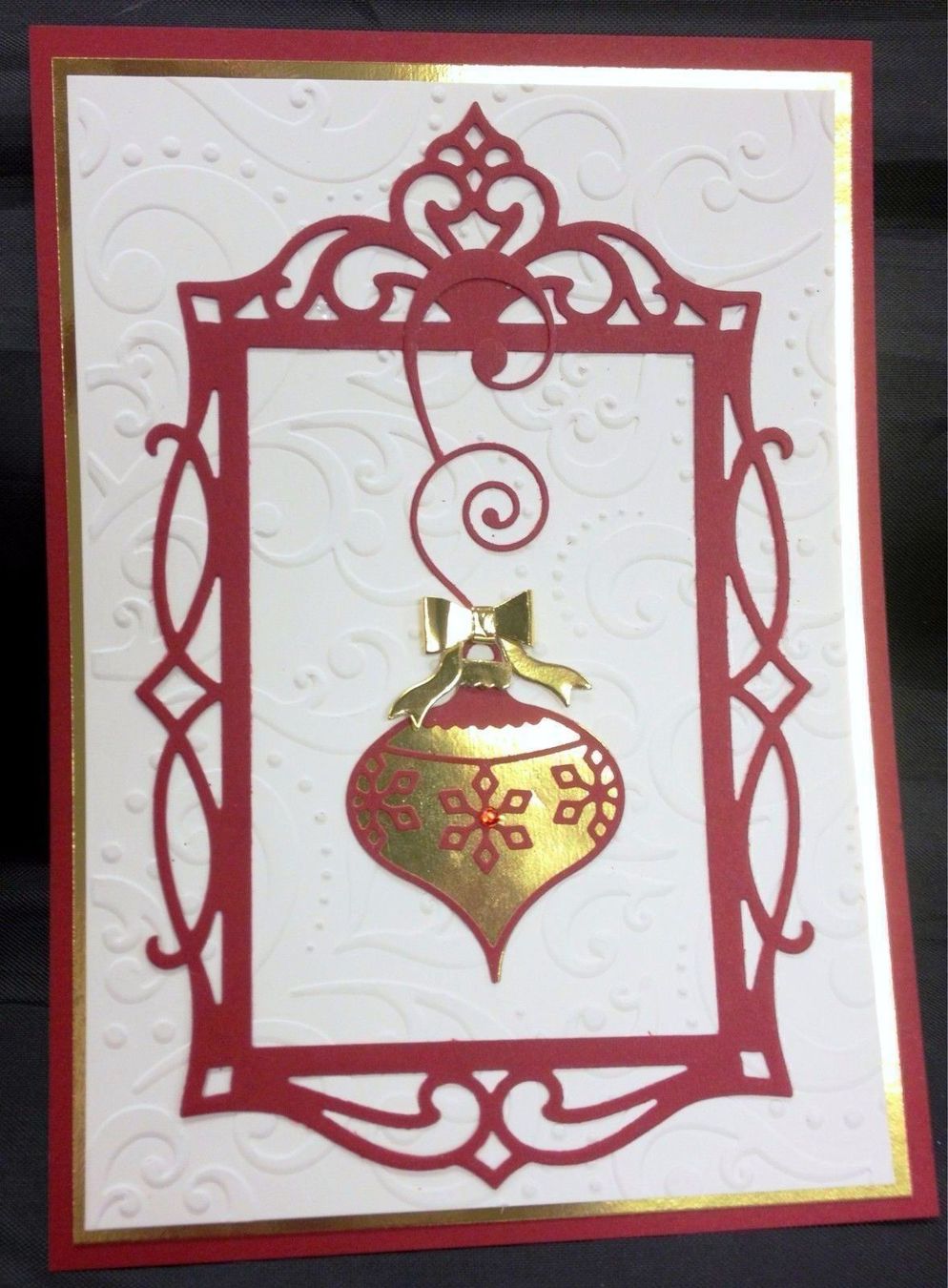 Schablonen: Memory Box Die ** Lucca Ornament ** – Neu und originalverpackt aus Rubigen von rofi100