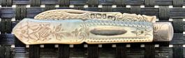Fine Antique Sterling Silver Mother of Pearl Pocket Knife