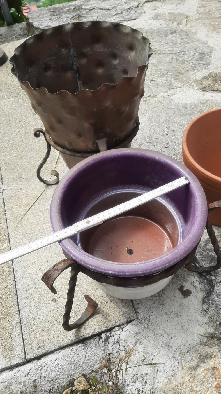 Vasi per fiori: Topfset Töpfe Antike Töpfe ganzes Set – Usato da Wil SG venduto da AmandaCreations 3