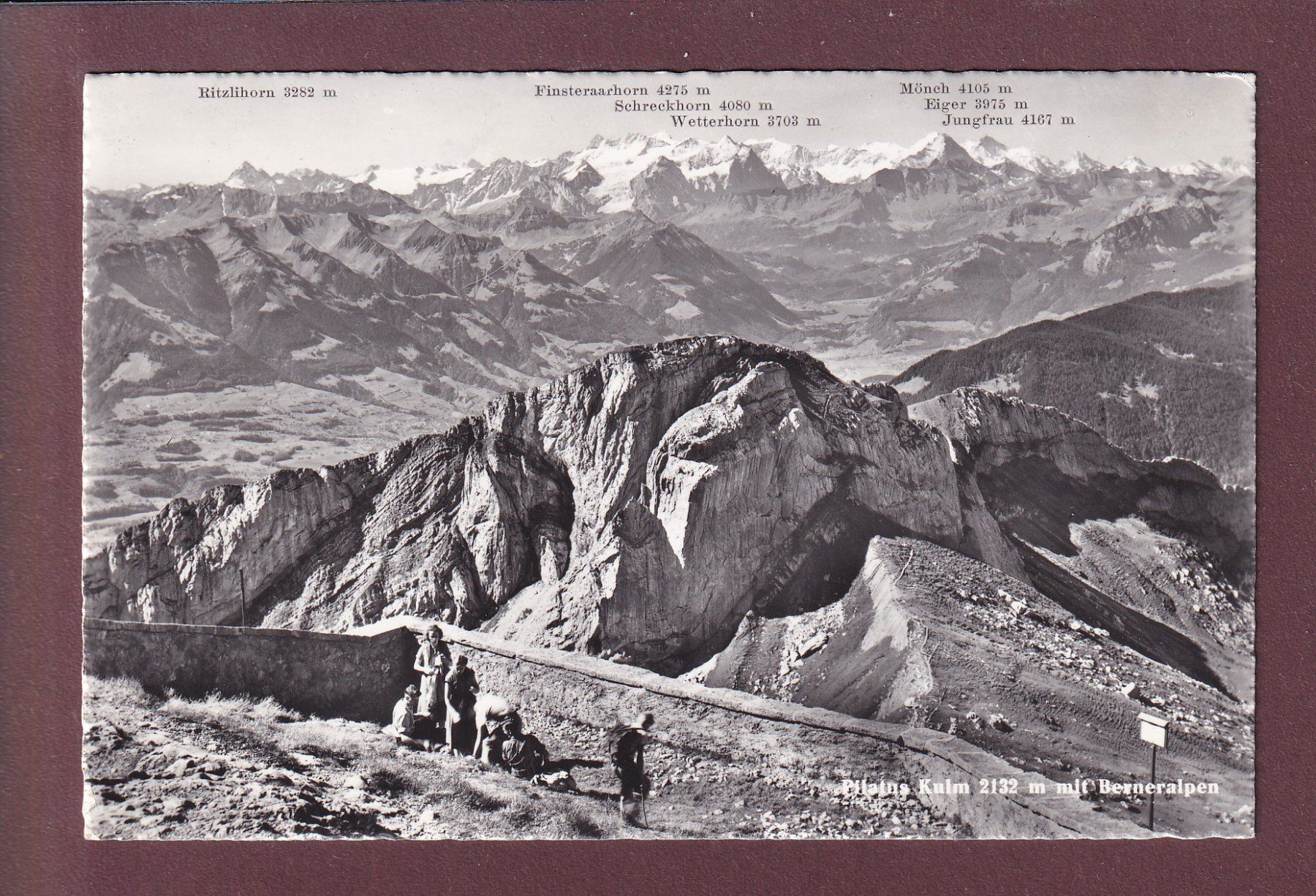 Cartes postales: PILATUS KULM - Berneralpen – D'occasion à Pully par nicecards