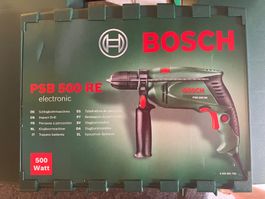 BOSCH Schlagbohrmaschine PSB 500 RE 500 Watt gebraucht