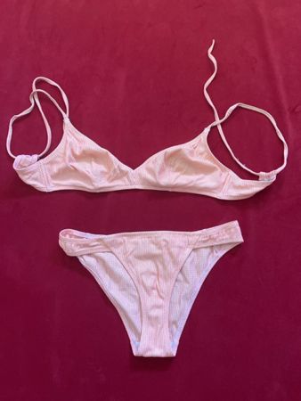 Bikini Princesse Korall/Weiss Grösse S guter Zustand