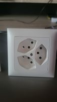 Steckdose weiss Mehrfachsteckdose universal neu