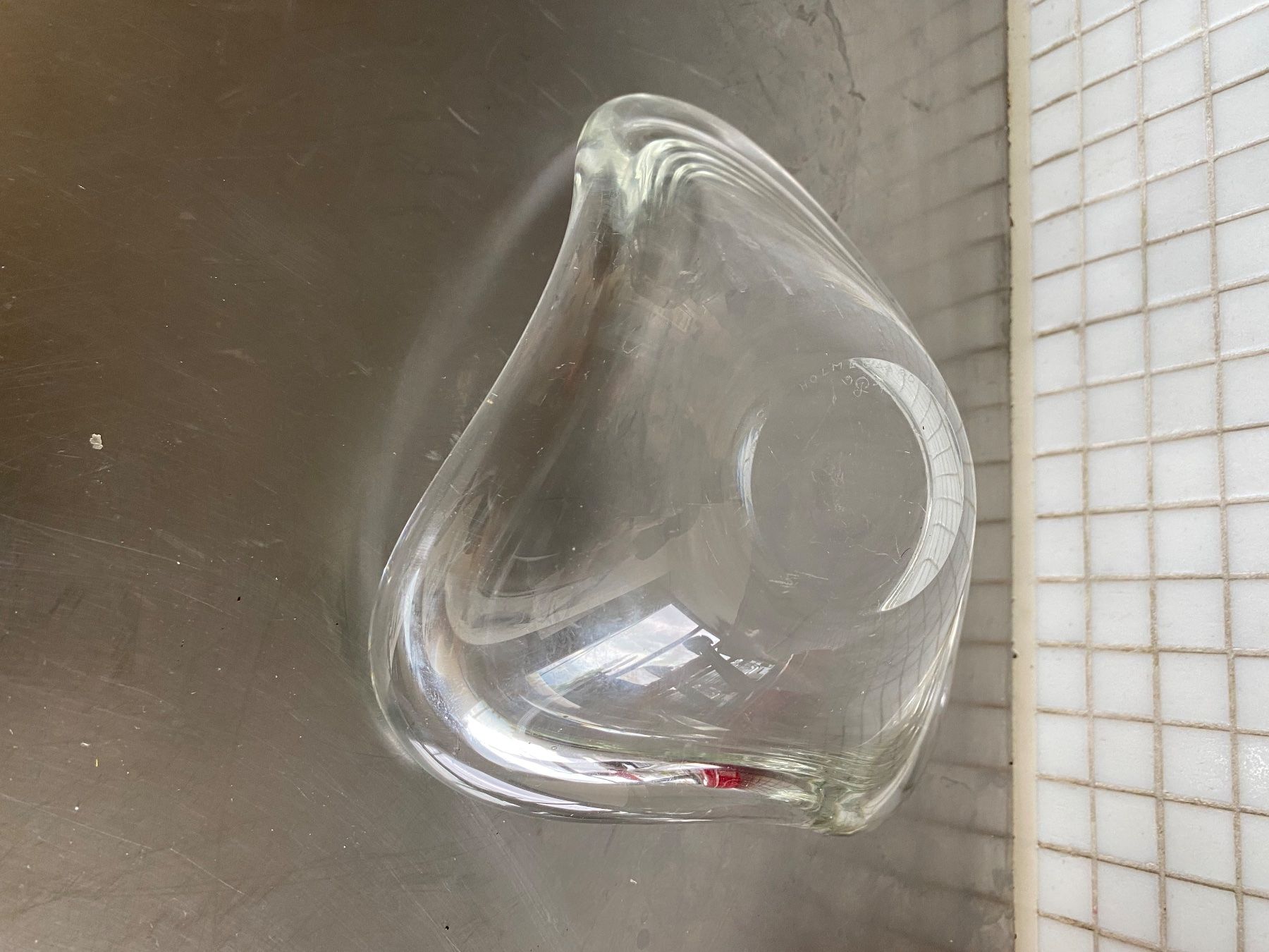 Holmegaard Ciotole: MCM PER LUTKEN Biomorphe Schale Holmegaard Denmark Denmark – Usato da Solothurn venduto da BORGHAGEN 3