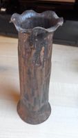 Vintage Kupfer-Vase handgearbeitet