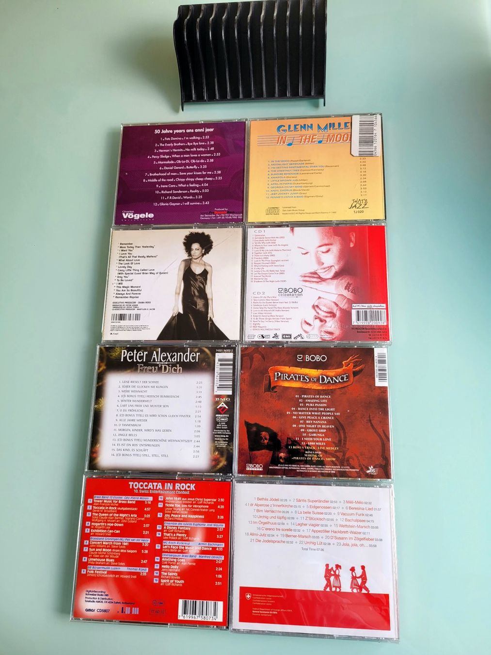 CD: CD-Sammlung Diverse Interpreten - Glenn Miller, DJ Bobo,etc. – Usato da Hagendorn venduto da hagendorna 1