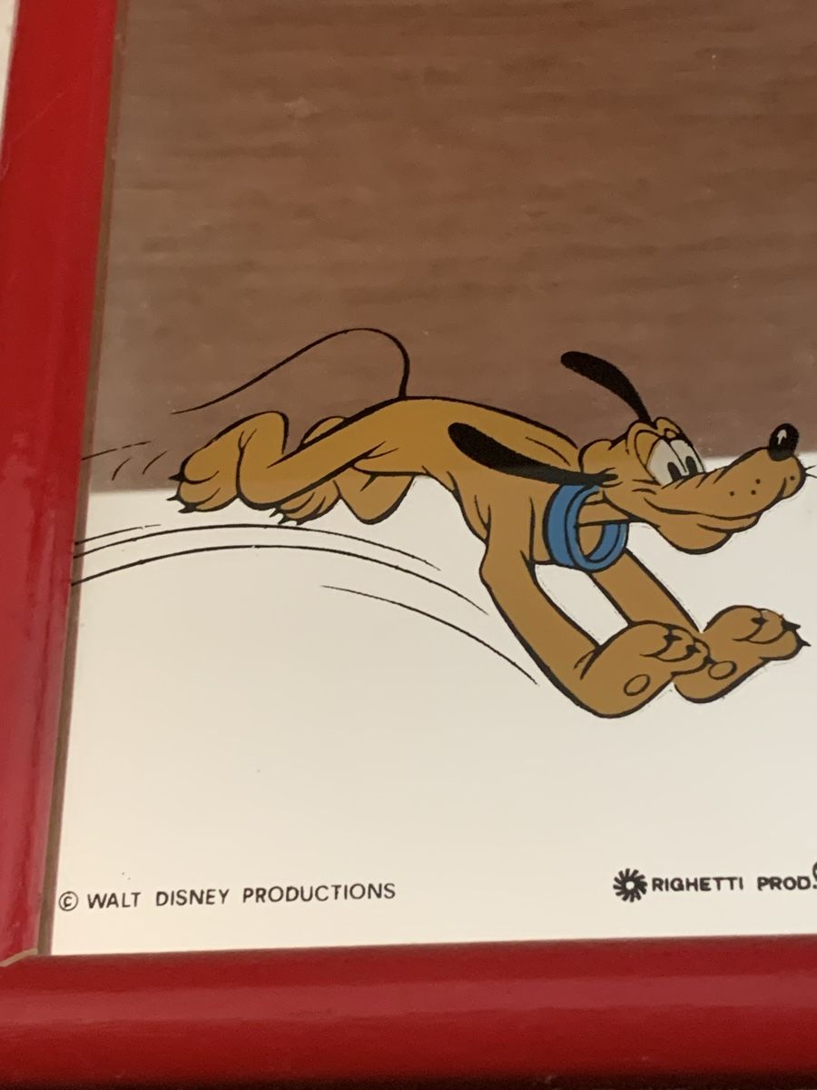 Foto & Immagini: 2x Wandbild "Clarabella & Pluto" Original Disney 1970 – Usato da Günsberg venduto da MorningEgg22 4