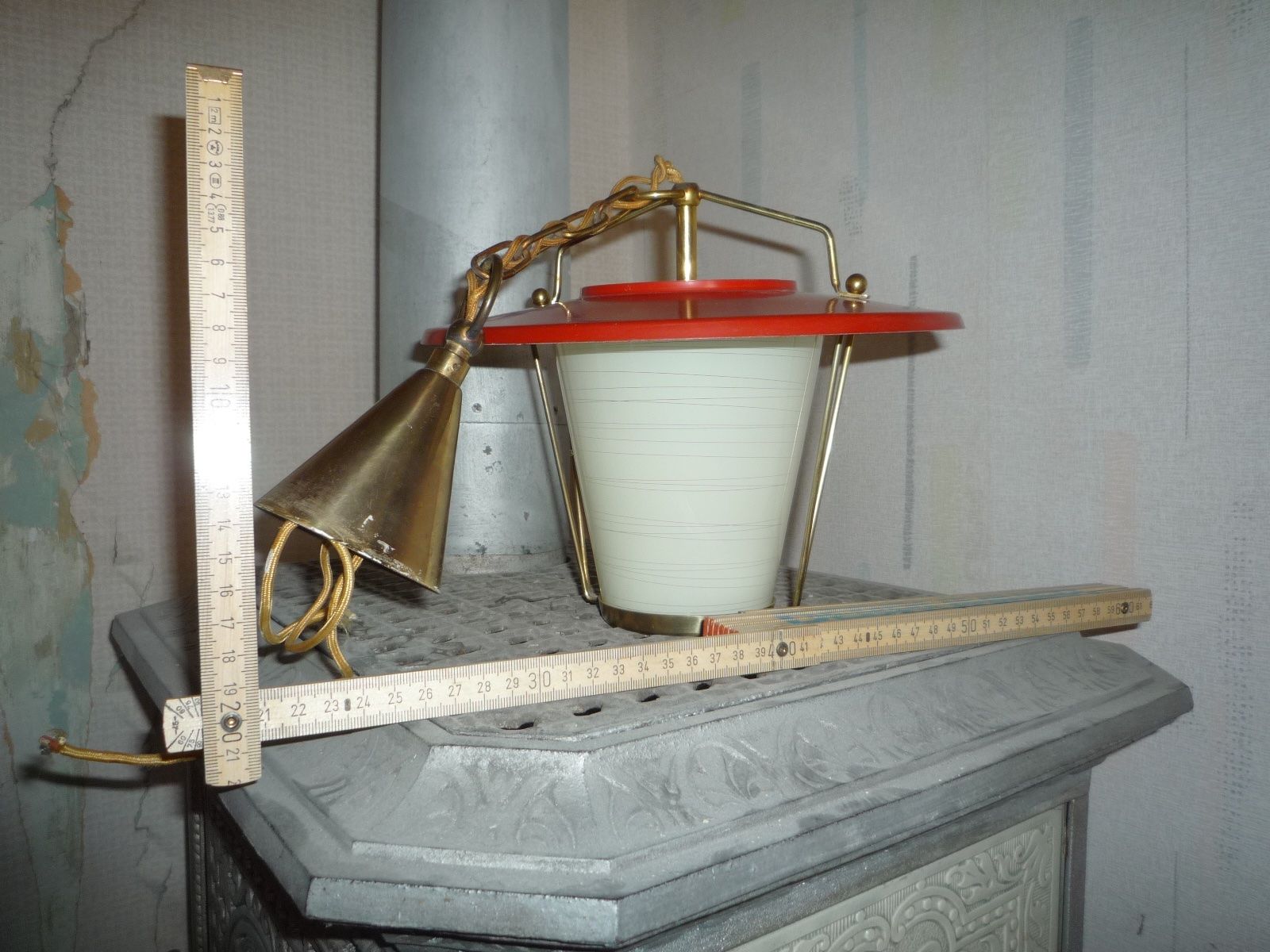 Kronleuchter & Deckenlampen: Deckenlampe 50er Jahre – Gebraucht aus Müllheim-Dorf von Longer_Life 1