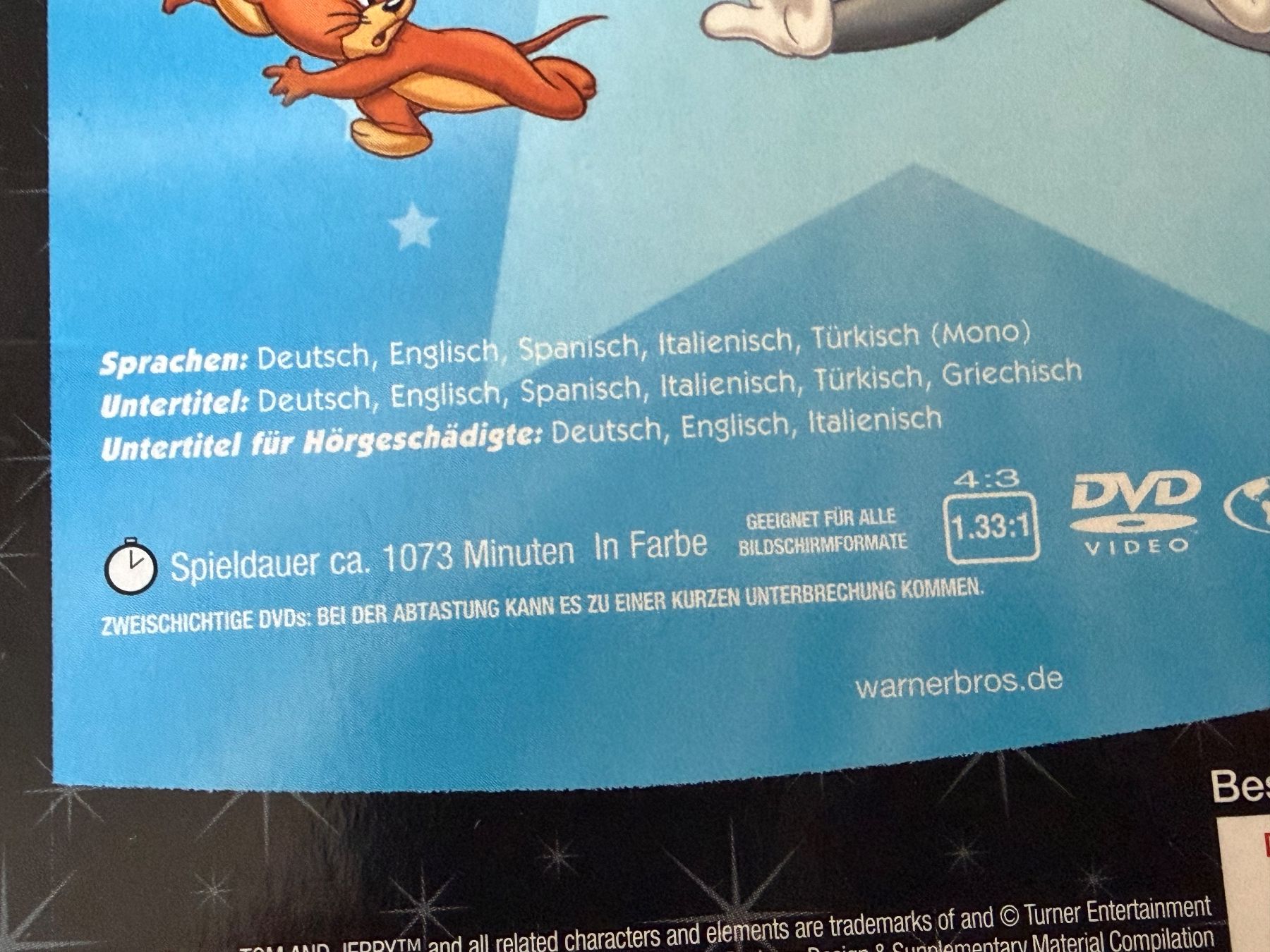Tutti i DVDs: Tom und Jerry The Ultimate Classic Collection DVD Box-Set – Usato da Altstätten SG venduto da sheamus 3
