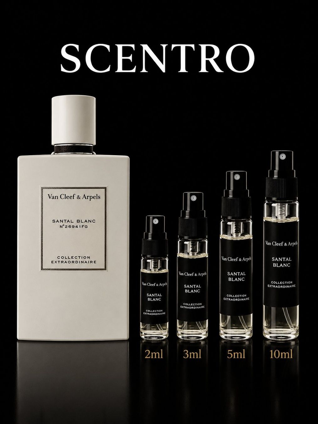 Van Cleef Profumi & Eau de Toilette: Van Cleef & Arpels Santal Blanc - Abfüllung 5ml – Nuovo (secondo la descrizione) da Altdorf UR venduto da SCENTRO