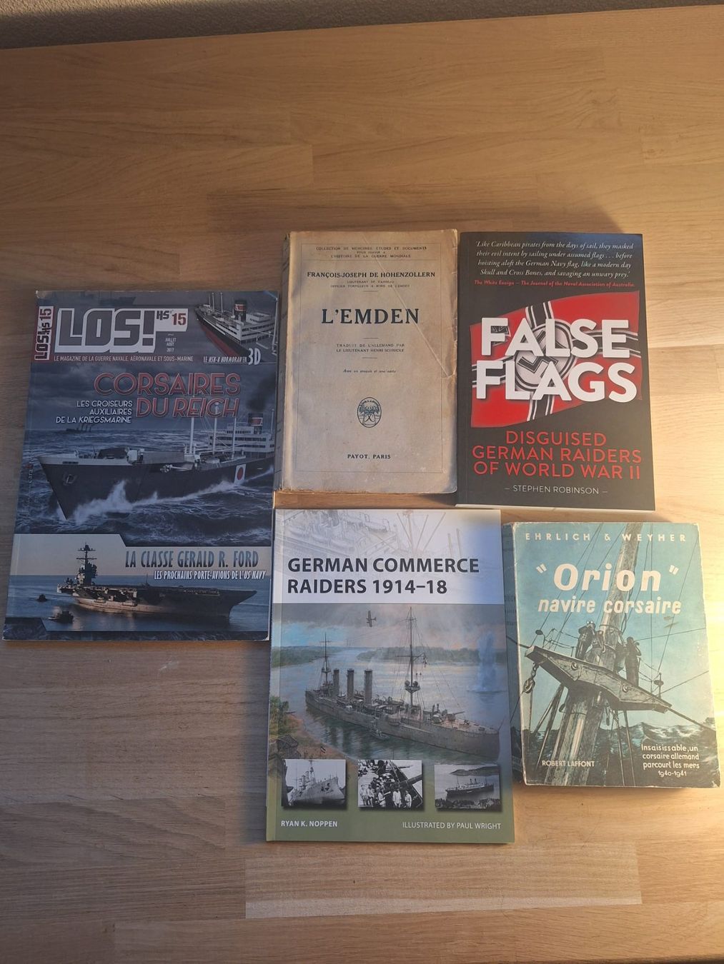 Libri: WW2 German Commerce Raiders – Usato da Boudry venduto da vmorales