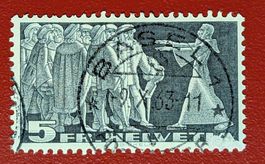TAGSATZUNG ZU STANS BRUDER KLAUS 217 VOLLSTEMPEL BASEL 1963
