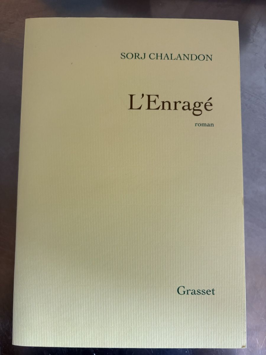 Bücher: L’enragé, Sorj Chalendon  – Neu und originalverpackt aus lausanne von cat_q9l6
