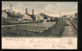 AK Männedorf, Zeller'sche Anstalt, 1904