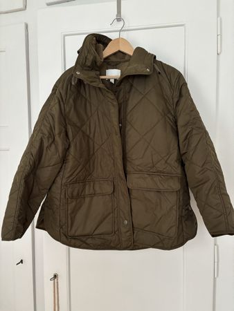 Jacke Oversize Oliv Grösse S