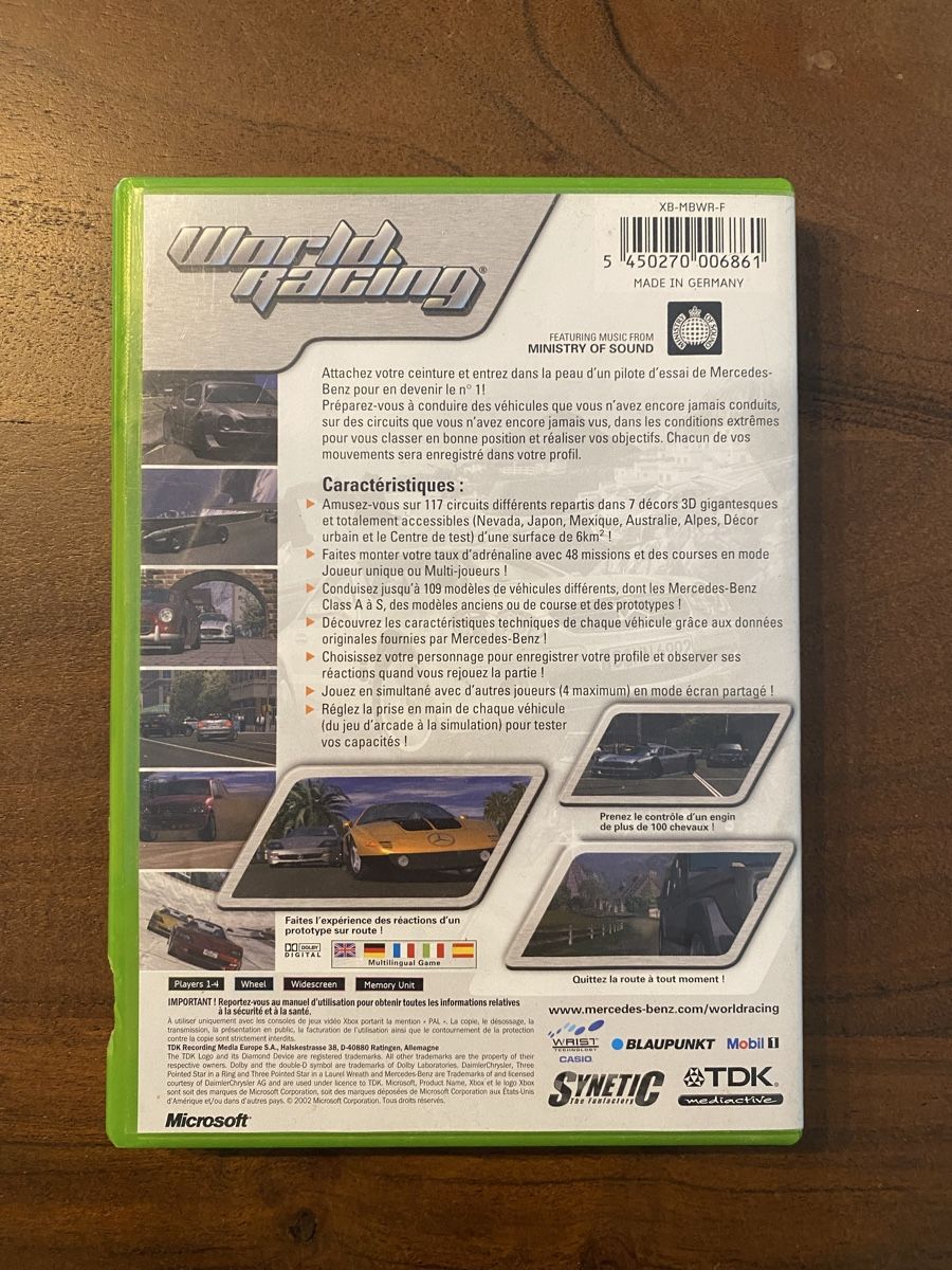 Microsoft Spiele: World Racing für Xbox – Gebraucht aus Thunstetten von Virus_33 3