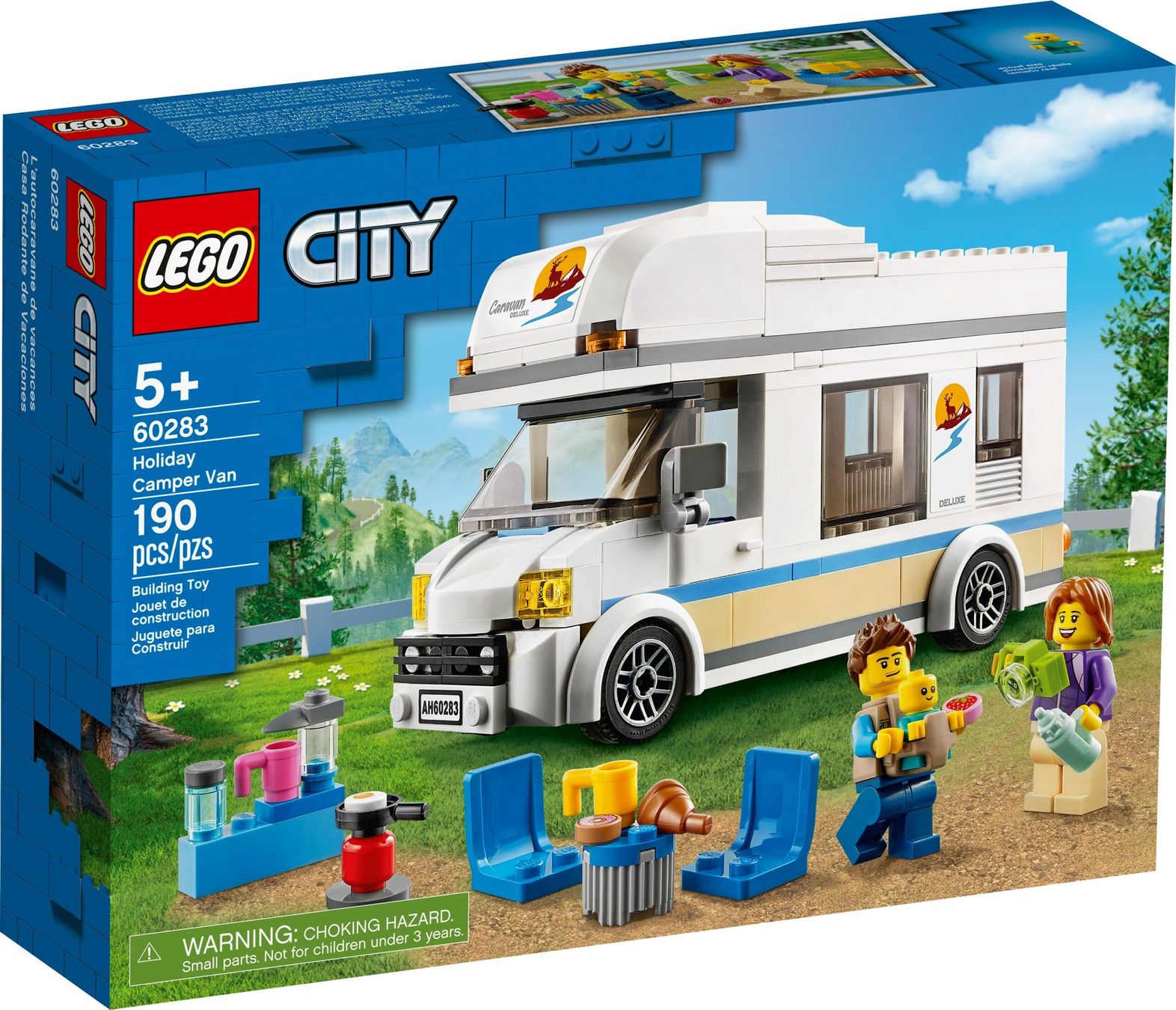 Lego Kit di costruzioni: 60283 Ferien-Wohnmobil – Nuovo e nell'imballaggio originale da St. Gallen venduto da brickli