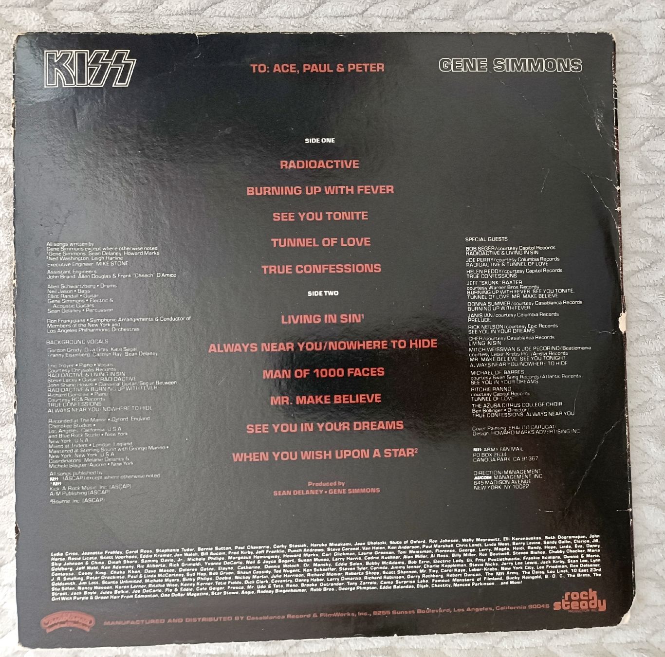 Schallplatten: KISS - Gene Simmons LP – Gebraucht aus Luzern von cryptonic79 1