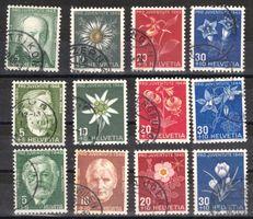 1943-1945  Pro Juventute  gestempelt    SBK  CHF  30.00