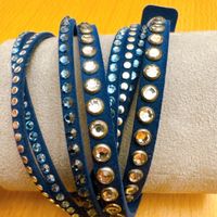 Original Swarovski Slake Armband – Dunkelblau