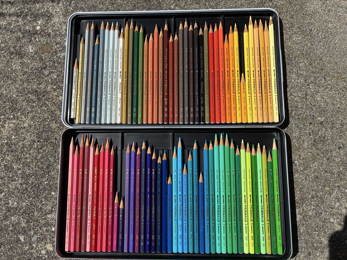 Caran D'Ache Stifte & Marker: 80 Caran D‘ache Farbe – Gebraucht aus Langnau i. E. von Noatheastronaut 1