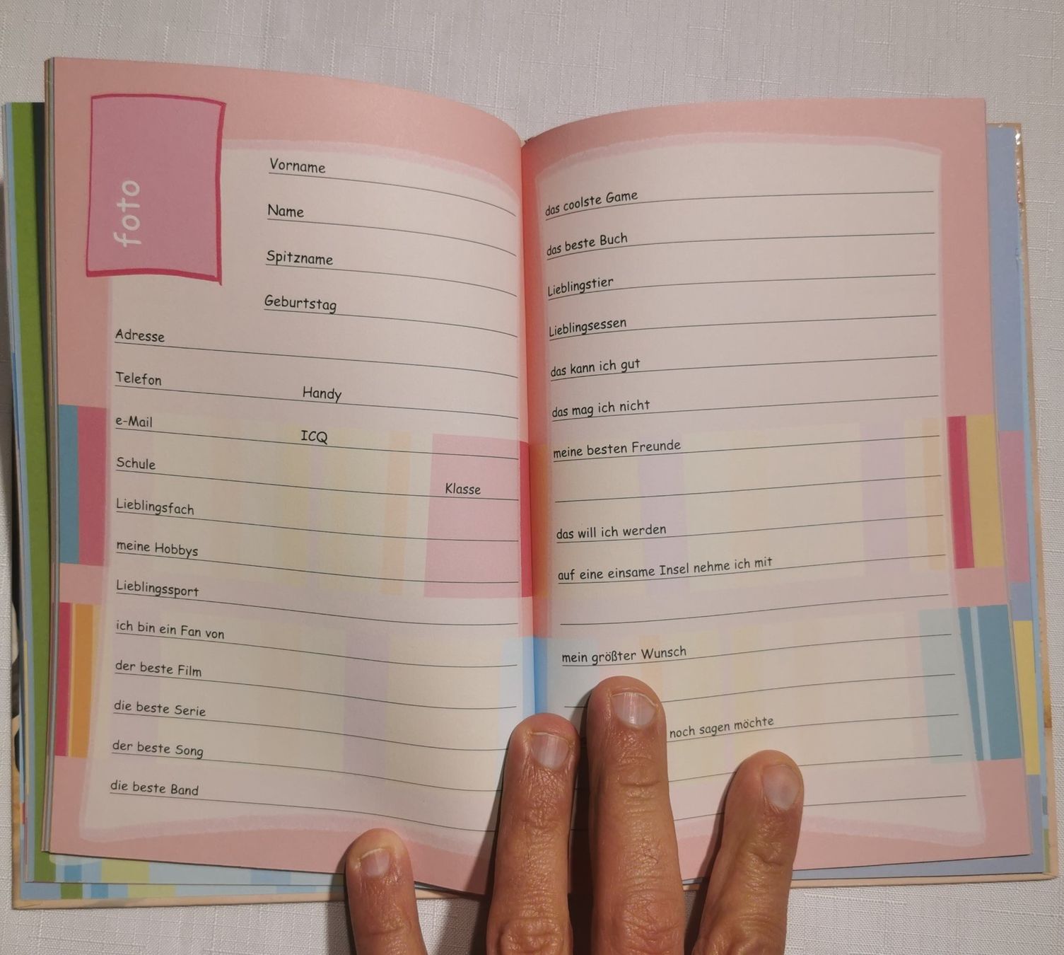Libri: MEINE FREUNDE - FREUNDSCHAFTS-BUCH MÄDCHEN PFERDE – Nuovo (secondo la descrizione) da Wängi venduto da ABIZONE-86 2