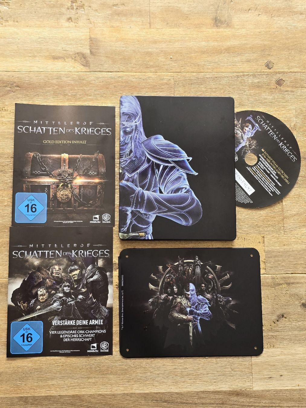 Giochi: Mittelerde - Schatten des Krieges Steelbook PC – Usato da Güttingen venduto da Odhin