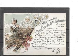 BE Mönch Berggesicht 1898 (Litho)
