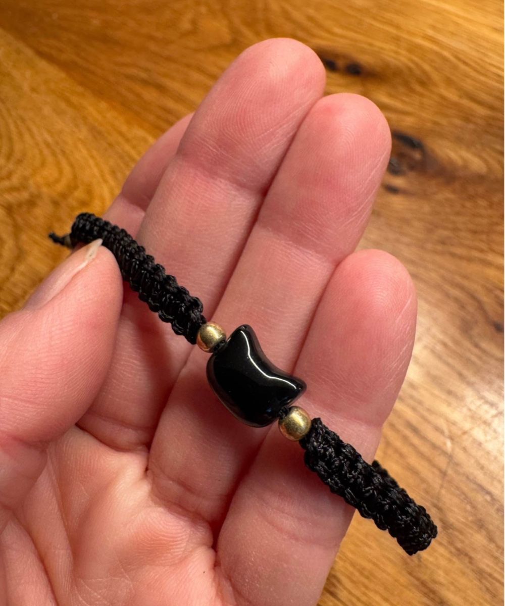 Armbänder & -reifen: 2x Katzen Armband geknüpft – Gebraucht aus Niederbüren von Oetschli 1