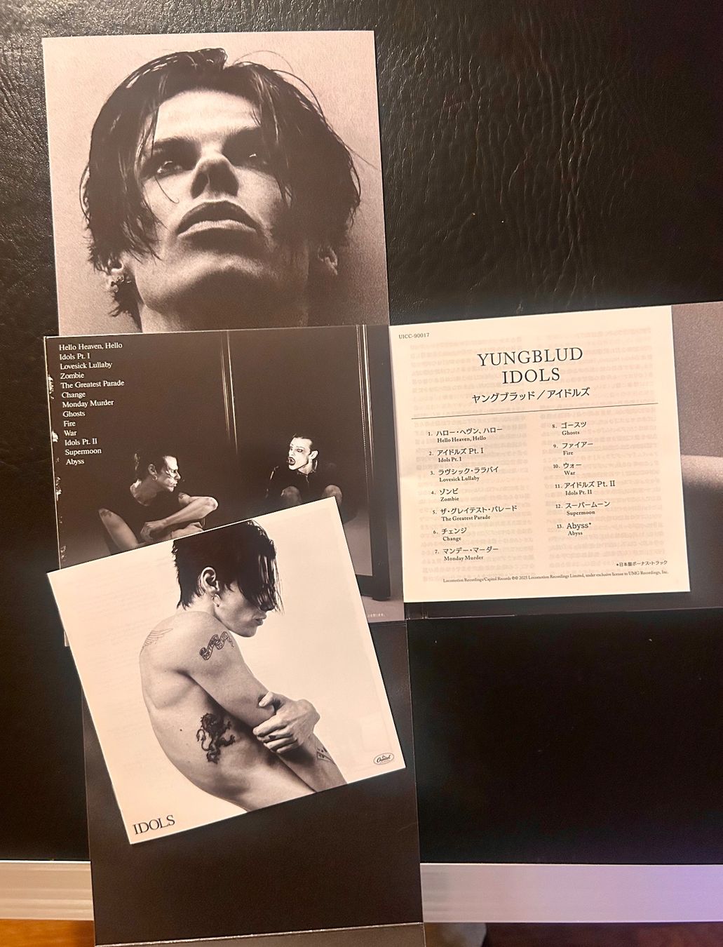 YUNGBLUD „Idols“ LTD JAPAN CD BONUS TRACK FOLD-OUT DIGIPAK (Neu und ...
