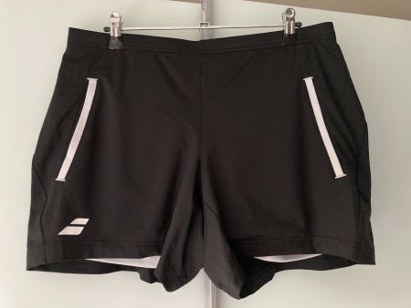 Babolat Tennisshorts mit Tights / Damen / Gr. XL / Schwarz