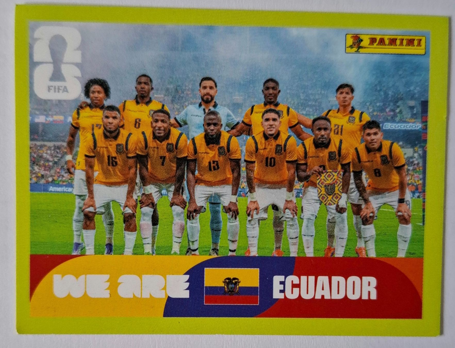 Panini Carte collezionabili: WM 2026 Paninibild Nr. ECU13.. – Nuovo (secondo la descrizione) da Rotkreuz venduto da keerthdi 2