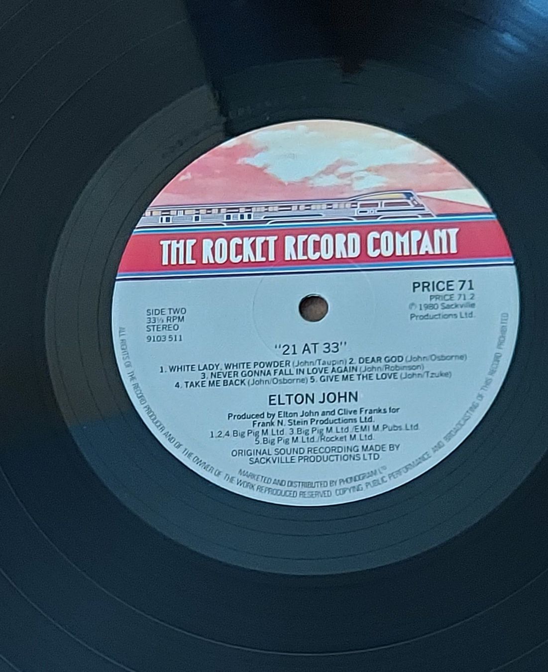 Dischi in vinile: LP - ELTON JOHN - 21 AT 33 – Usato da Steckborn venduto da Quo7 2