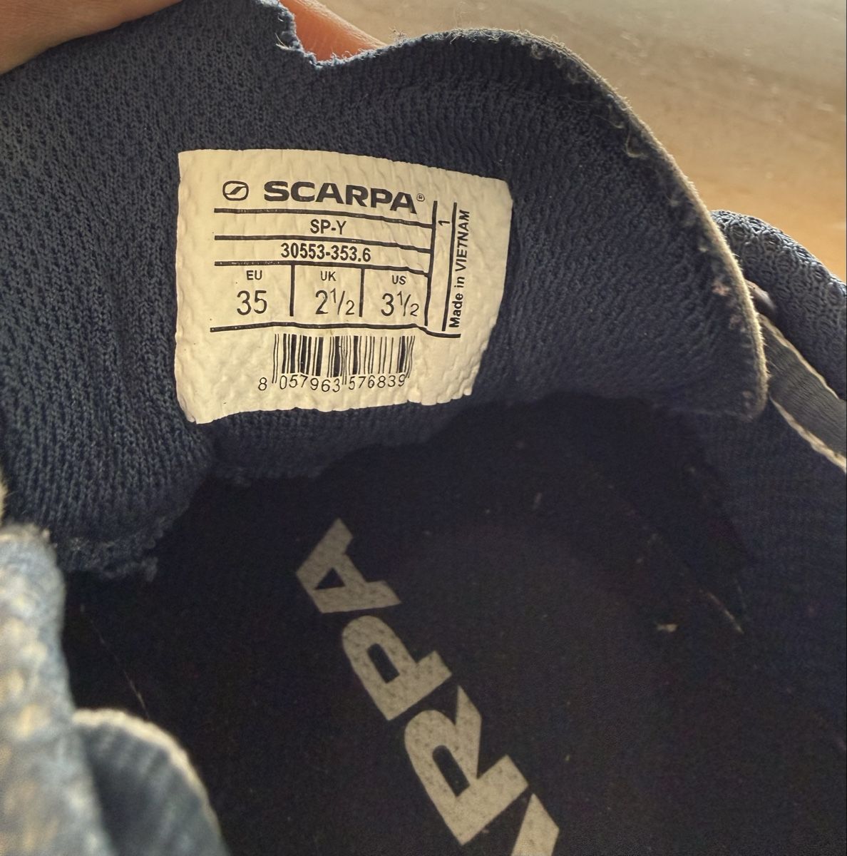 Herrenschuhe: Scarpa Trekking Schuhe 35 – Gebraucht aus Samedan von cobol01 2