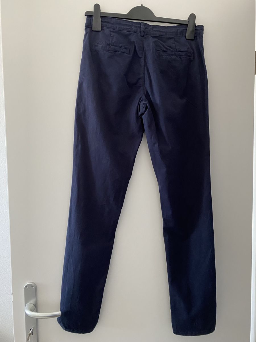 Promod Pantaloni: Pantalon bleu marine,  36 – Usato da Versoix venduto da coul-raoul 1