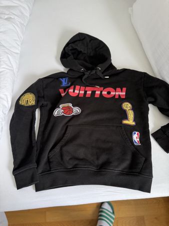 Louis Vuitton NBA Hoodie Schwarz Grösse M Top Zustand 2021
