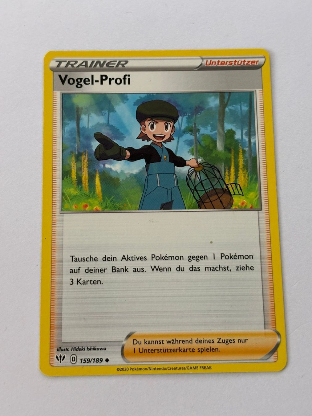 Pokémon Carte collezionabili: Vogel-Profi 159/189 – Usato da Herisau venduto da Seyashop_2