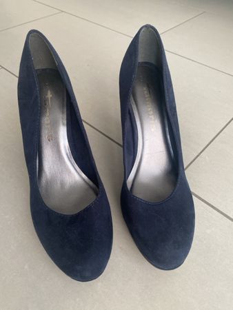 Absatzschuhe blau Tamaris