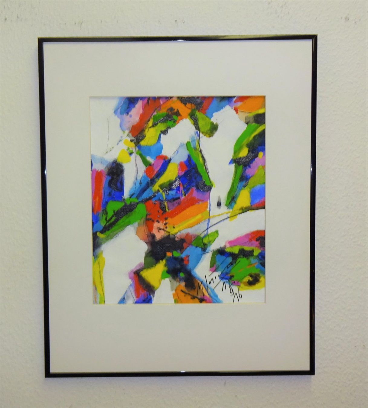 Gemälde: 8 Abstraktes Gouache Gemälde – Gebraucht aus Zürich von kunstkreis 1
