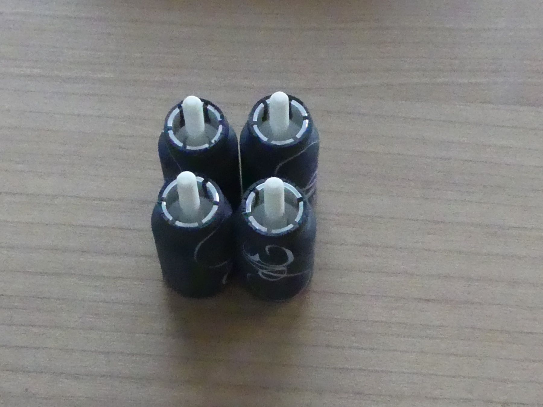 Verstärker: 4 RCA BLINDSTECKER VON AUDIO EXKLUSIV – Neu (gemäss Beschreibung) aus Fahrwangen von Swirl2 2