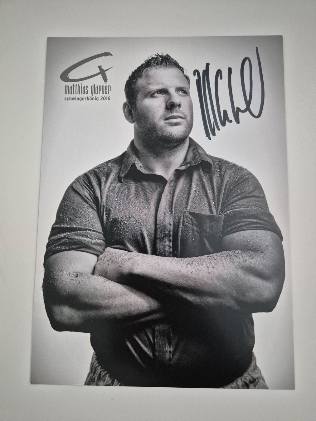 Autografi: Autogrammkarte Matthias Glarner Originalunterschrift – Nuovo (secondo la descrizione) da Eglisau venduto da nicij79