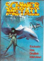 Schwermetall Comic Magazin Nr. 31 1982 - Bilal, Corben usw.