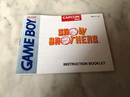 ANLEITUNG FÜR SNOW BROTHERS GAME BOY